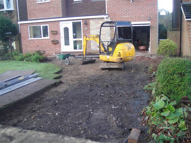 Excavation of Groundwork